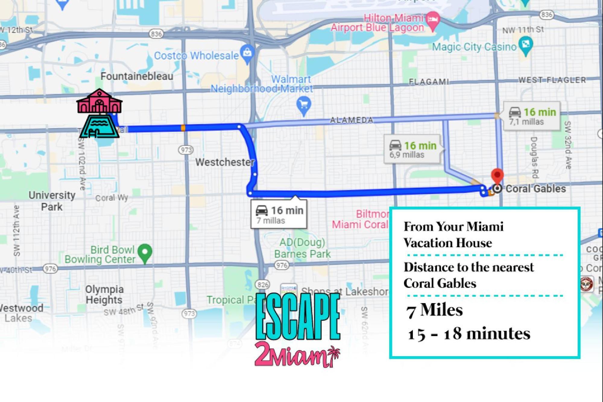 Сasa de vacaciones Heated Pool - 5min Coral Gables - Family Vacation *